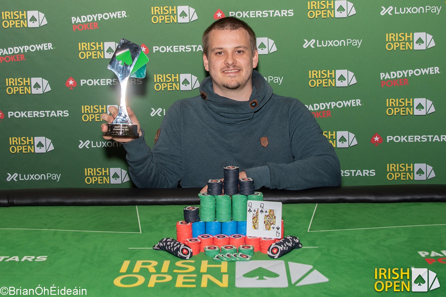Marcel Kessler winning the Irish Open